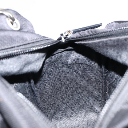 Gucci Vintage Bamboo Handle Bag Leather, BLACK, LEATHER, Handbag