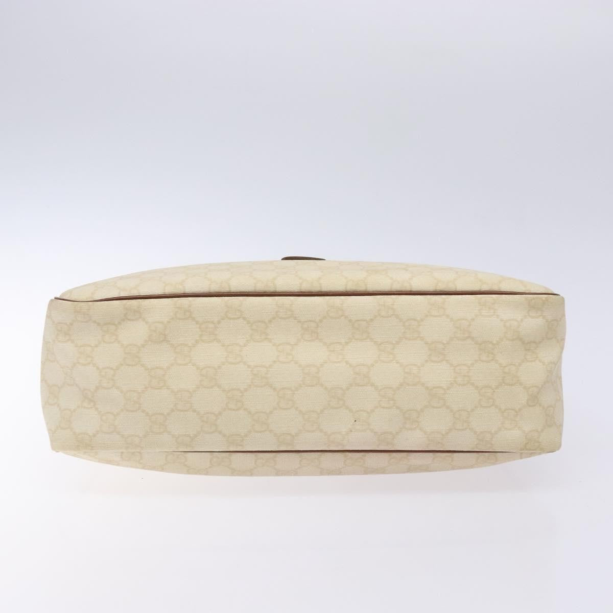 Gucci GG supreme handbag GG canvas, WHITE, PVC, Handbag