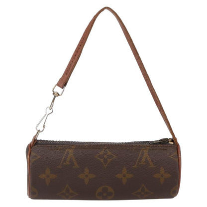 Louis Vuitton Papillon Pochette Monogram Canvas, BROWN, CANVAS, Clutche & pouche
