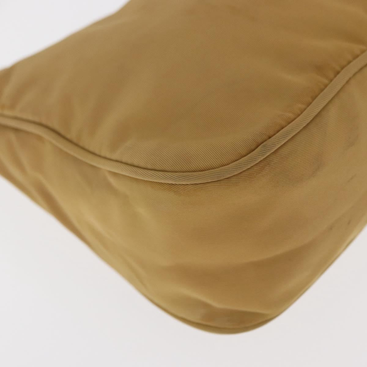 Prada Hobo Tessuto, YELLOW, NYLON, Handbag