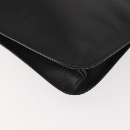 Prada Zip Messenger Bag Saffiano Leather, BLACK, LEATHER, Shoulder bag