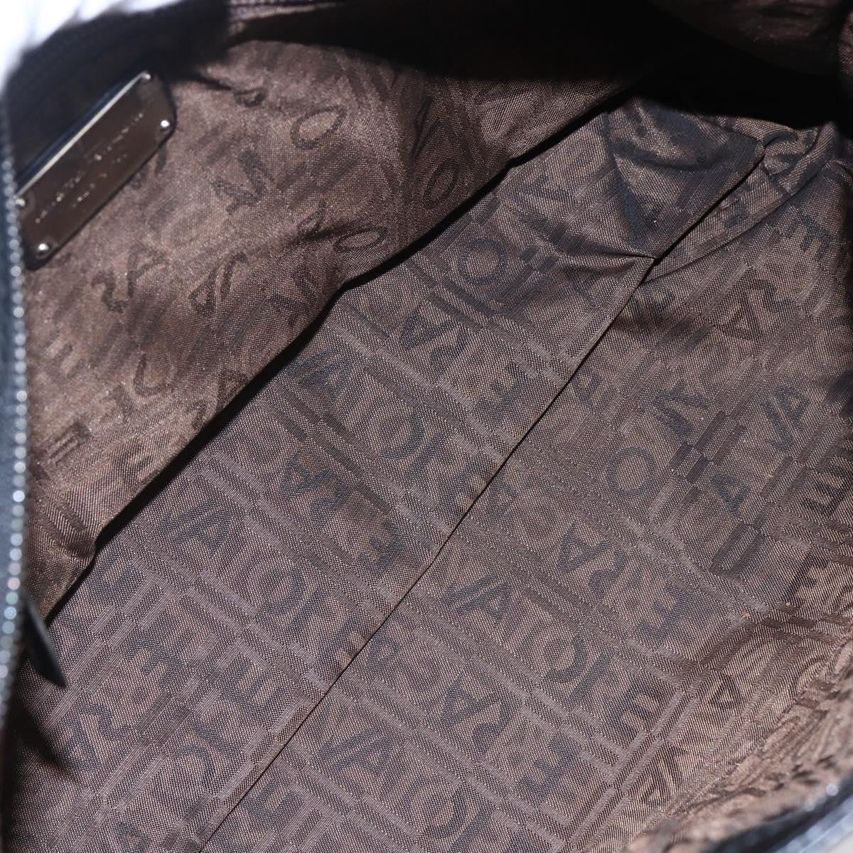 Salvatore Ferragamo Gancini Tote Leather, BLACK, LEATHER, Tote bag