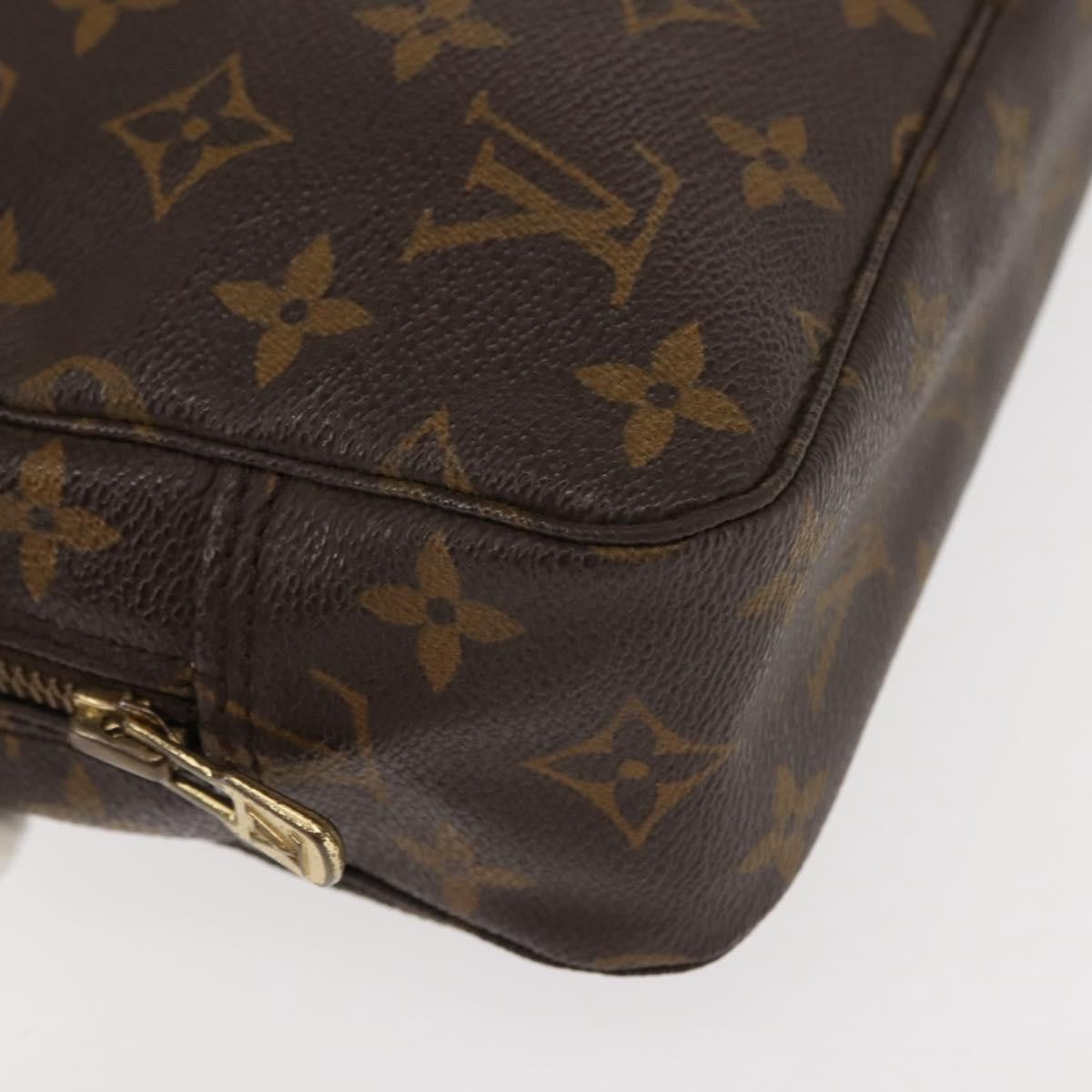 Louis Vuitton Trousse Toilette Monogram Canvas, BROWN, CANVAS, Clutche & pouche
