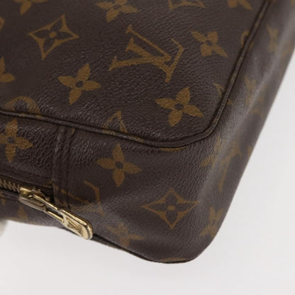 Louis Vuitton Trousse Toilette Monogram Canvas, BROWN, CANVAS, Clutche & pouche