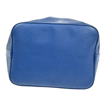 Louis Vuitton Petit Noe Handbag Epi Leather, BLUE, LEATHER, Handbag