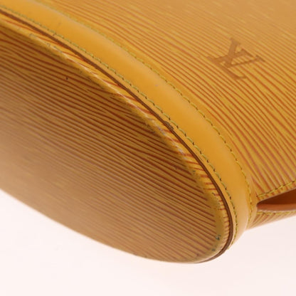 Louis Vuitton Saint Jacques Handbag Epi Leather, YELLOW, LEATHER, Handbag