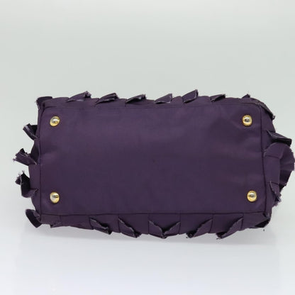 Prada Gaufre Convertible Tote Tessuto, PURPLE, NYLON, Tote bag