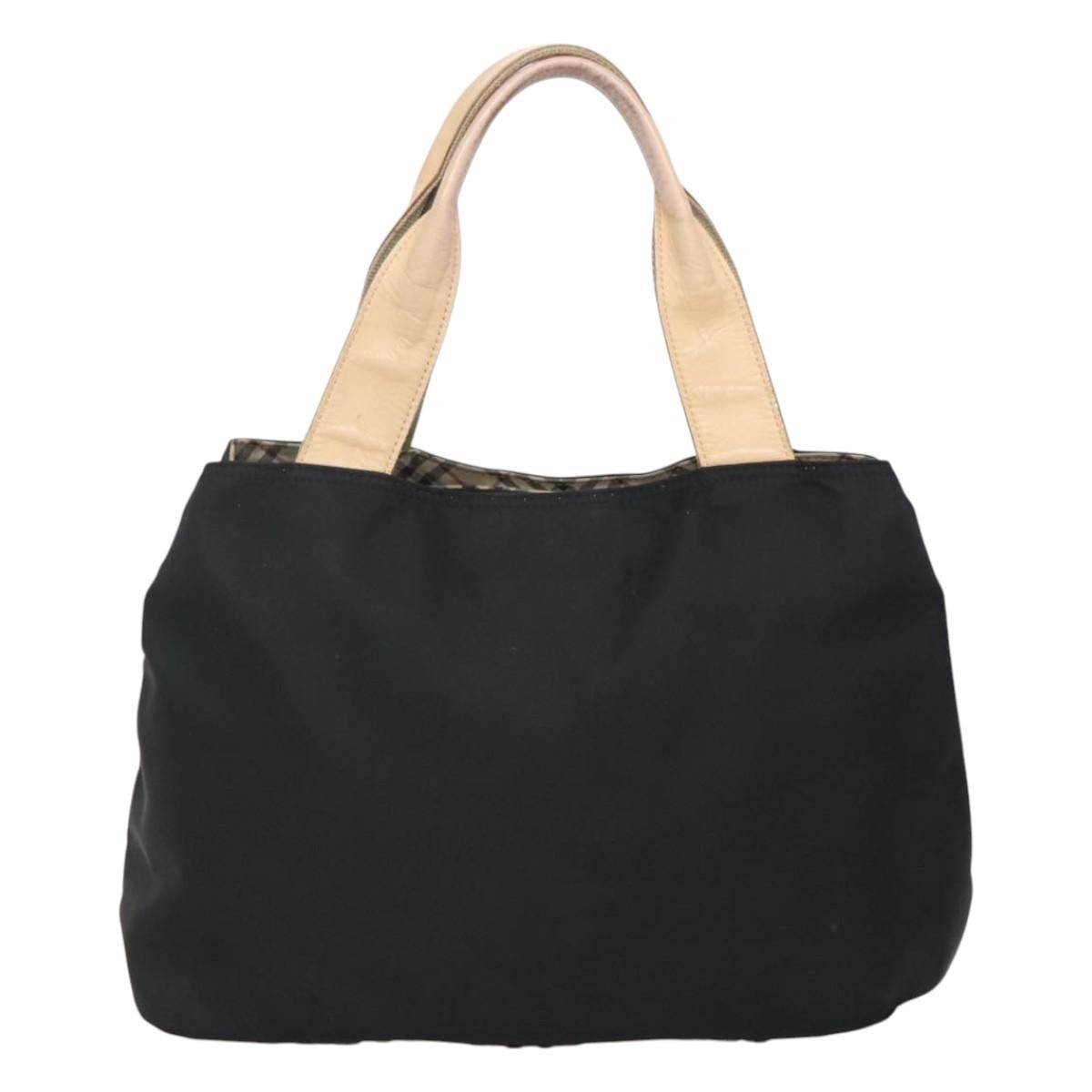 Burberry Vintage Handbag Nylon, BLACK, NYLON, Handbag