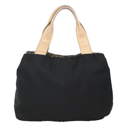 Burberry Vintage Handbag Nylon, BLACK, NYLON, Handbag