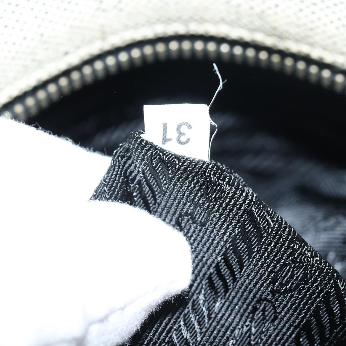 Prada Vintage Handbag Canvas, GRAY, CANVAS, Handbag