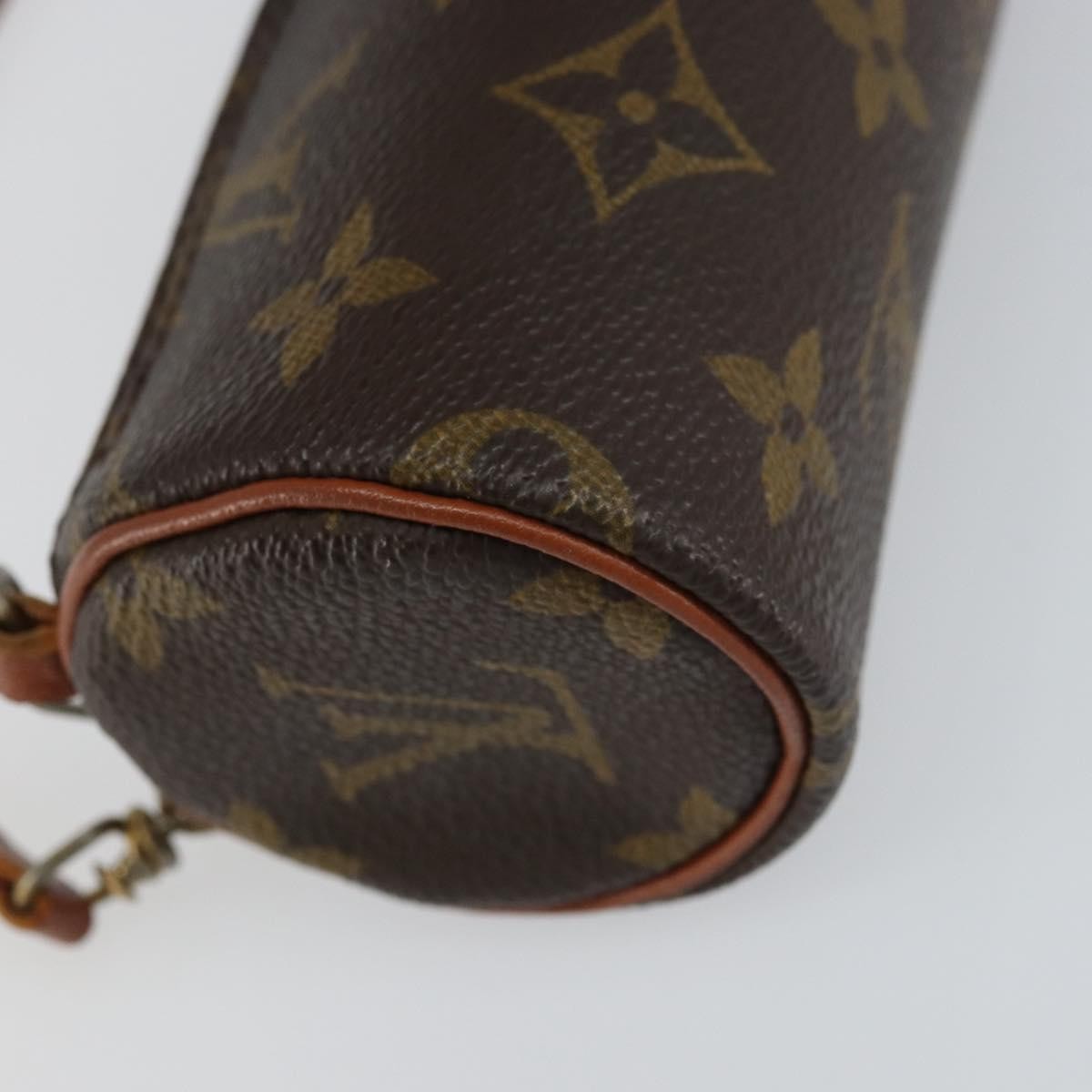 Louis Vuitton Papillon Pochette Monogram Canvas, BROWN, CANVAS, Clutche & pouche