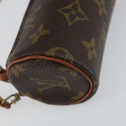 Louis Vuitton Papillon Pochette Monogram Canvas, BROWN, CANVAS, Clutche & pouche