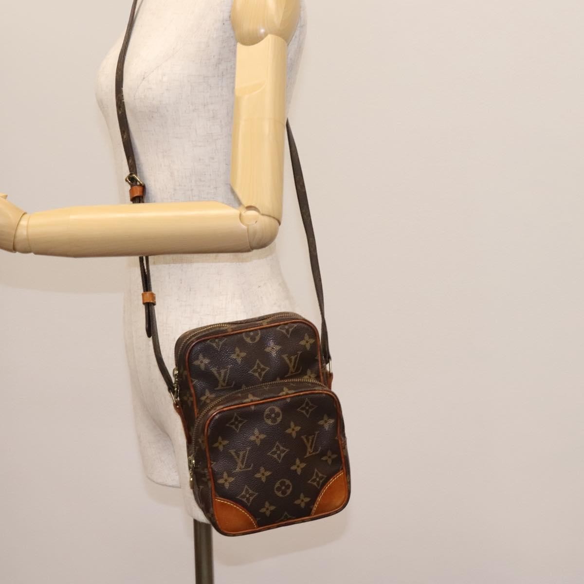 Louis Vuitton Amazone Bag Monogram Canvas, BROWN, CANVAS, Shoulder bag