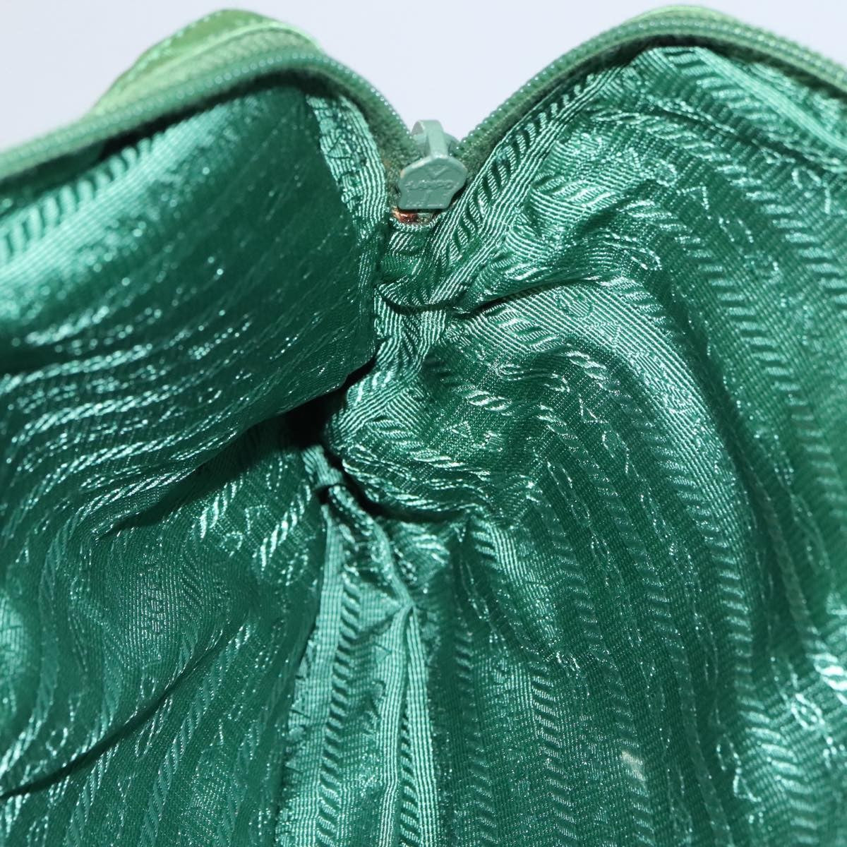 Prada Multi Pocket Zip Waist Bag Tessuto, GREEN, NYLON, Bag