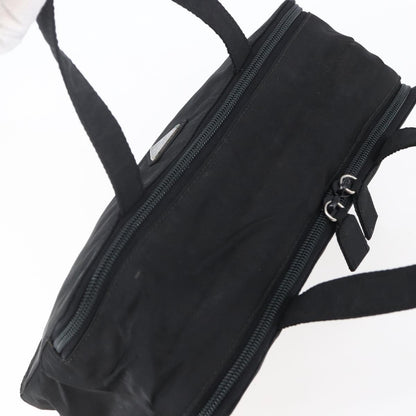 Prada Vintage Handbag Tessuto, Black, Nylon, Handbag