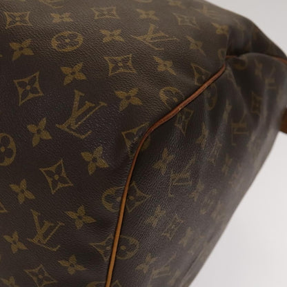 Louis Vuitton Keepall Bag Monogram Canvas, BROWN, CANVAS, Travel bag