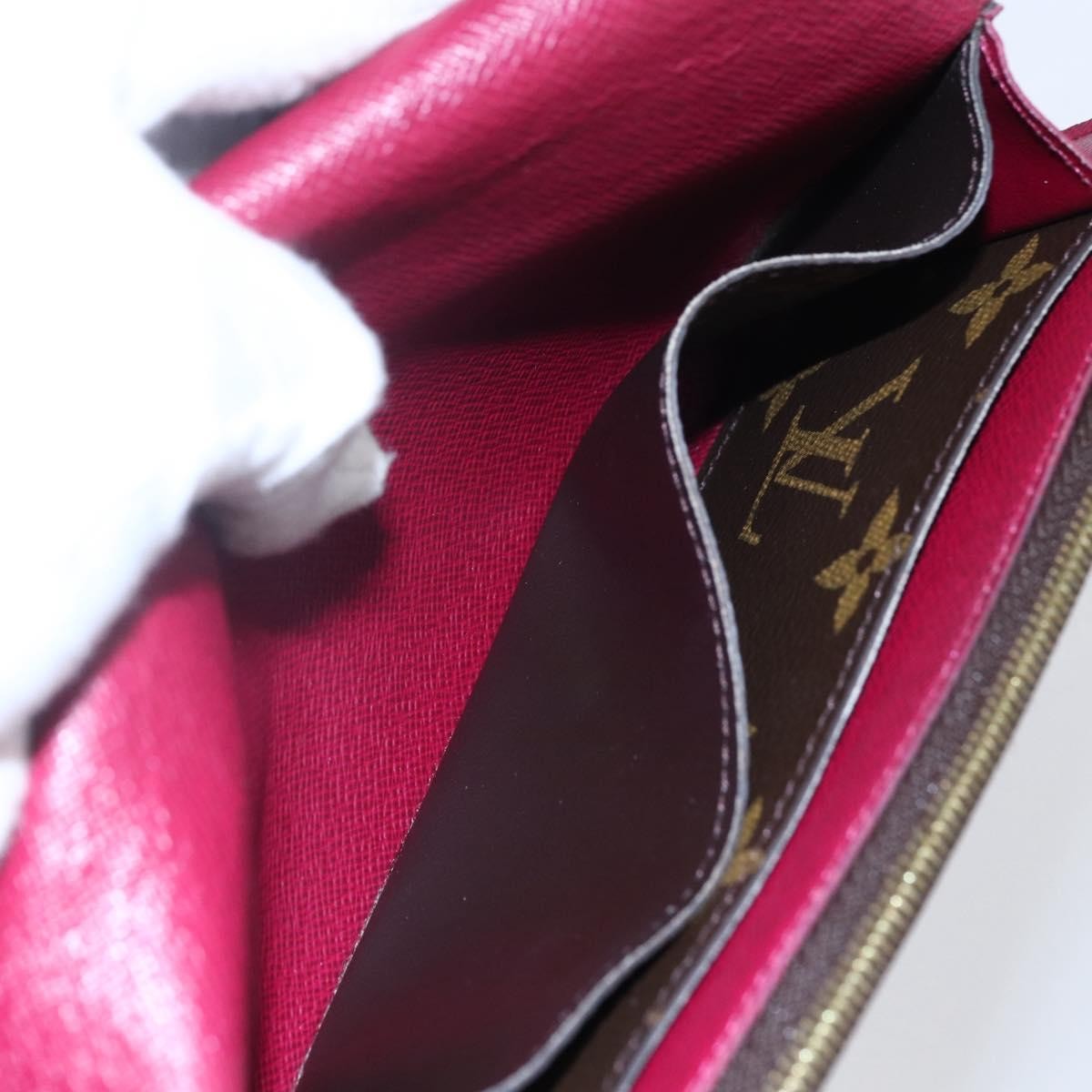 Louis Vuitton Emilie Wallet Monogram Canvas, BROWN, CANVAS, Wallets