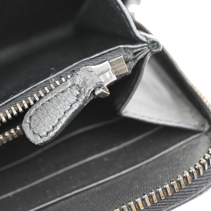 Bottega Veneta Intrecciato Wallet Leather, BLACK, LEATHER, Wallets