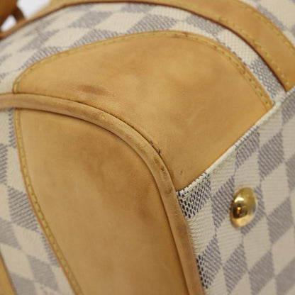 Louis Vuitton Berkeley Handbag Damier, BEIGE, CANVAS, Handbag