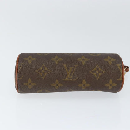 Louis Vuitton Papillon Pochette Monogram Canvas, BROWN, CANVAS, Clutche & pouche