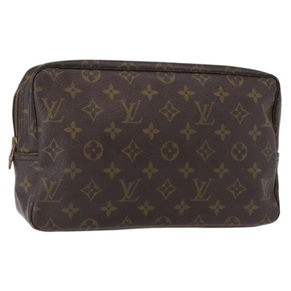 Louis Vuitton Trousse Toilette Monogram Canvas, BROWN, CANVAS, Clutche & pouche