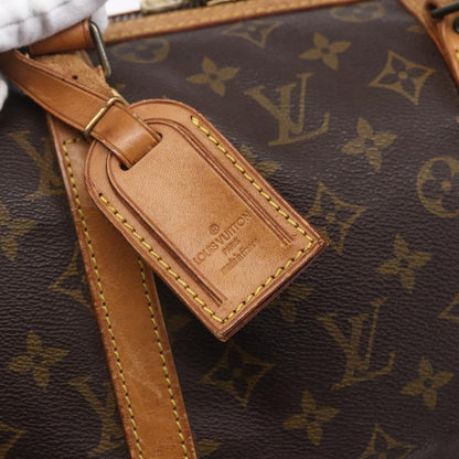 Louis Vuitton Sac Souple Handbag Monogram Canvas, BROWN, CANVAS, Travel bag