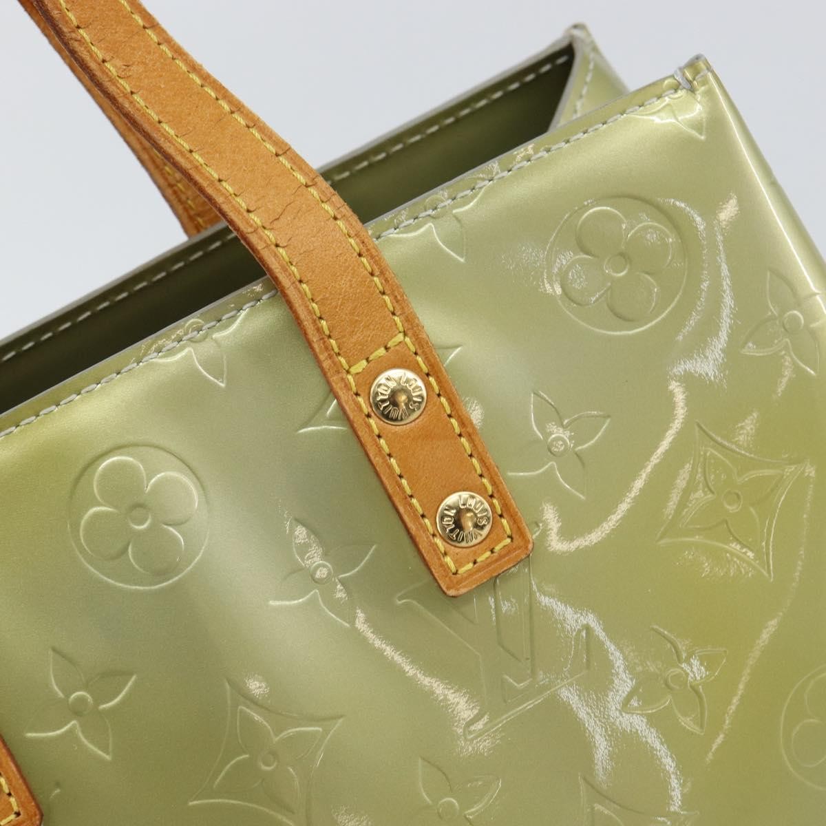 Louis Vuitton Reade Handbag Monogram Vernis, GRAY, PATENT_LEATHER, Handbag