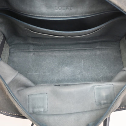 Loewe Amazona Bag Suede, GRAY, SUEDE, Handbag