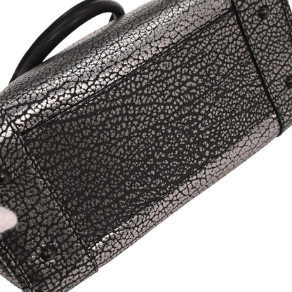 Loewe Amazona Bag Leather, SILVER, LEATHER, Handbag