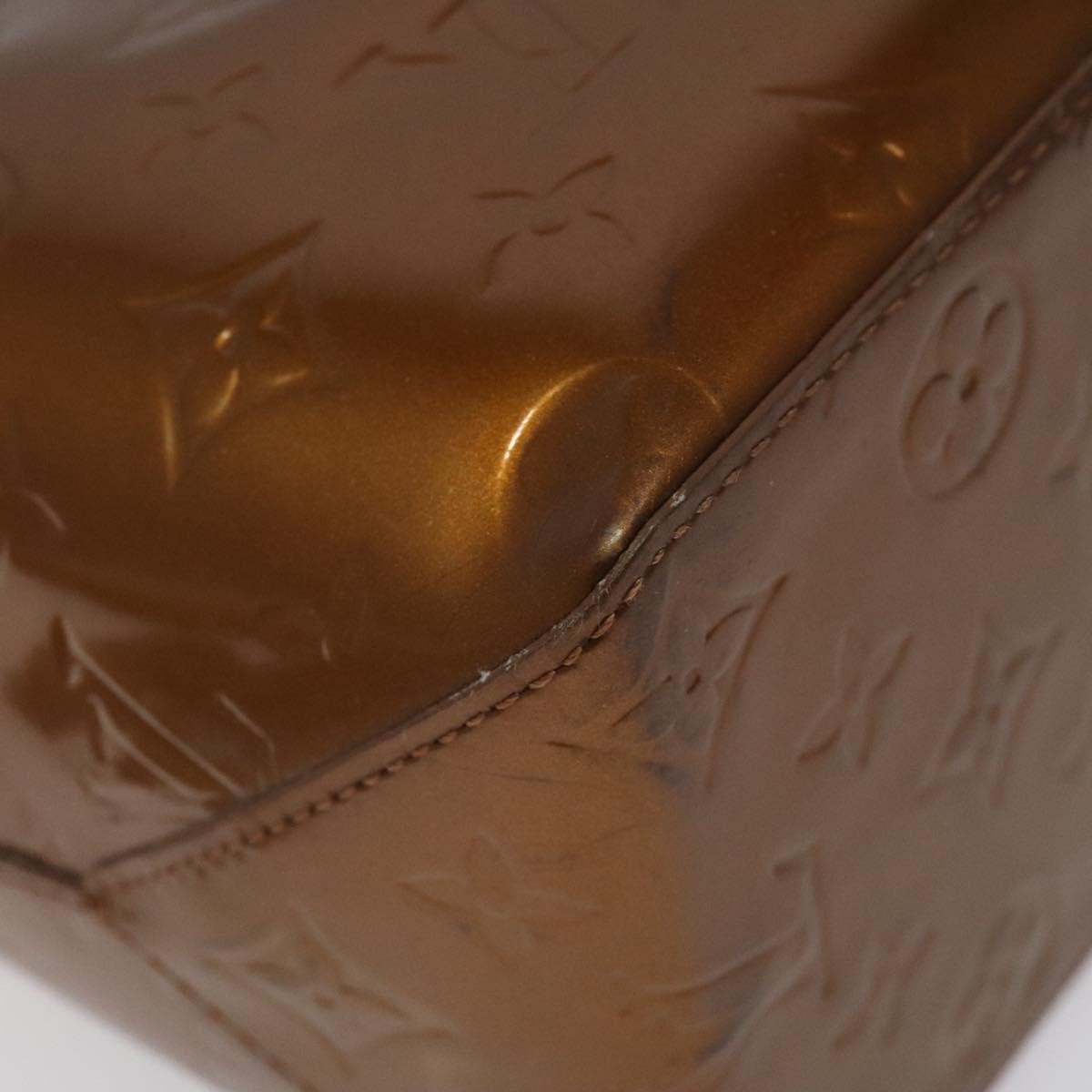 Louis Vuitton Reade Handbag Monogram Vernis, BROWN, PATENT_LEATHER, Handbag