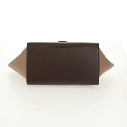 Celine Tricolor Trapeze Bag Leather, MULTICOLOUR, LEATHER, Handbag