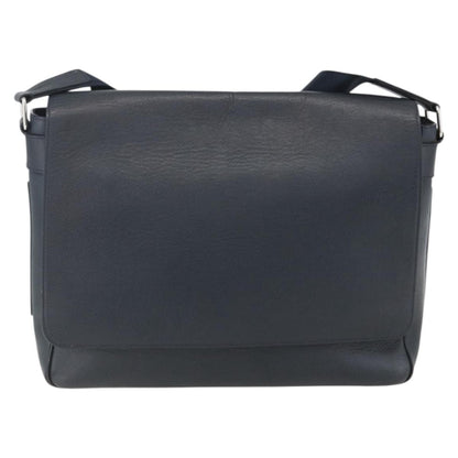 Louis Vuitton Roman Handbag Taiga Leather, NAVY, LEATHER, Shoulder bag
