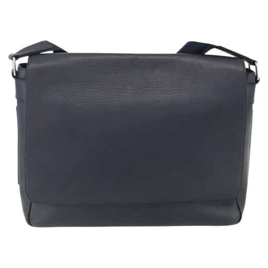 Louis Vuitton Roman Handbag Taiga Leather, NAVY, LEATHER, Shoulder bag