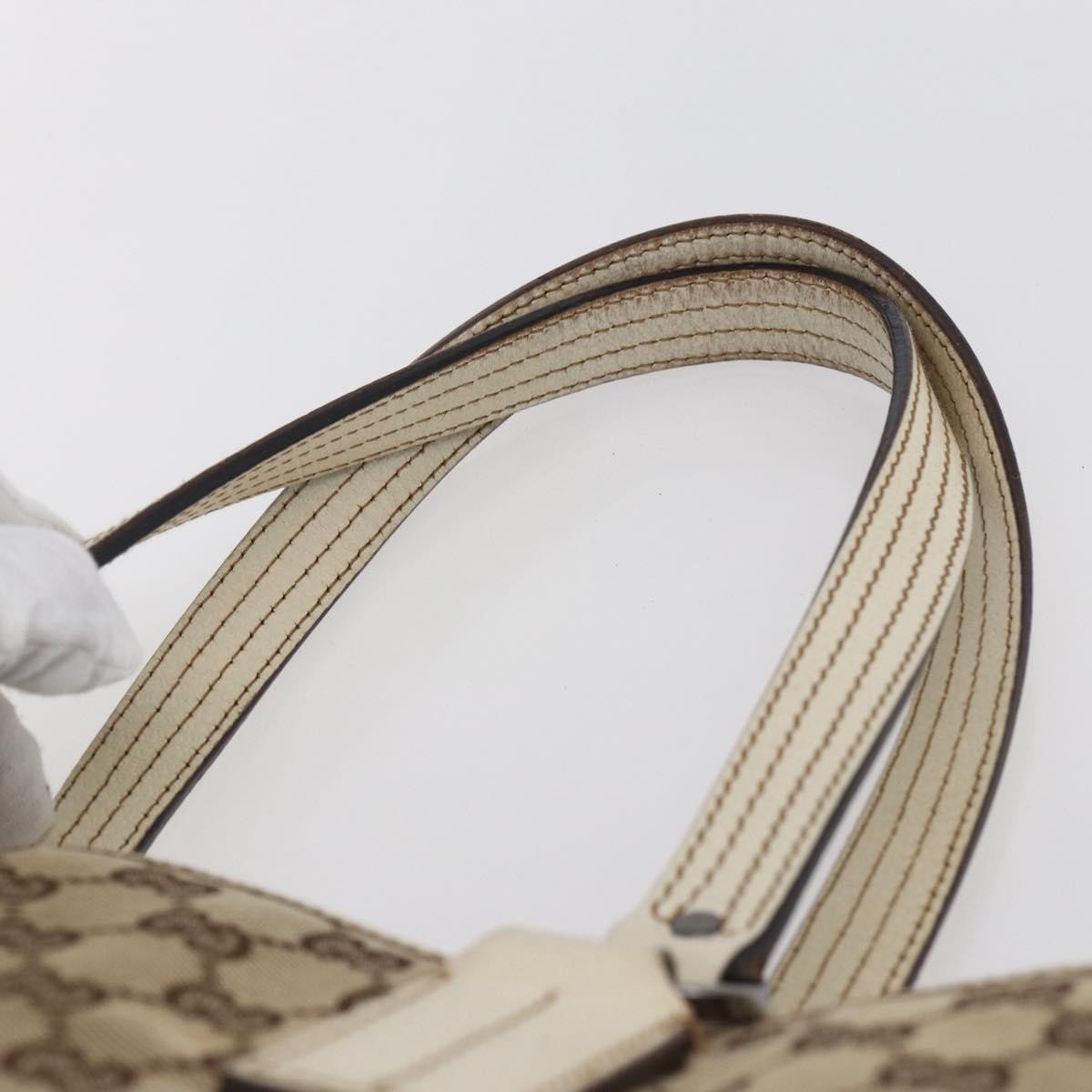 Gucci Open Tote GG Canvas, BEIGE, CANVAS, Tote bag