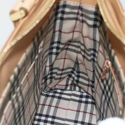 Burberry Vintage Handbag Leather, BEIGE, LEATHER, Handbag