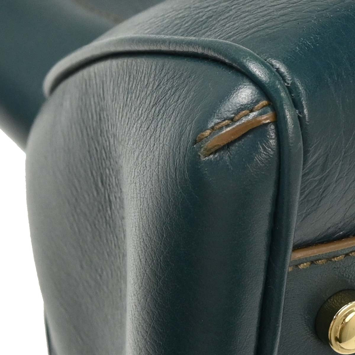 cartier Marcello Handbag Leather, GREEN, LEATHER, Handbag