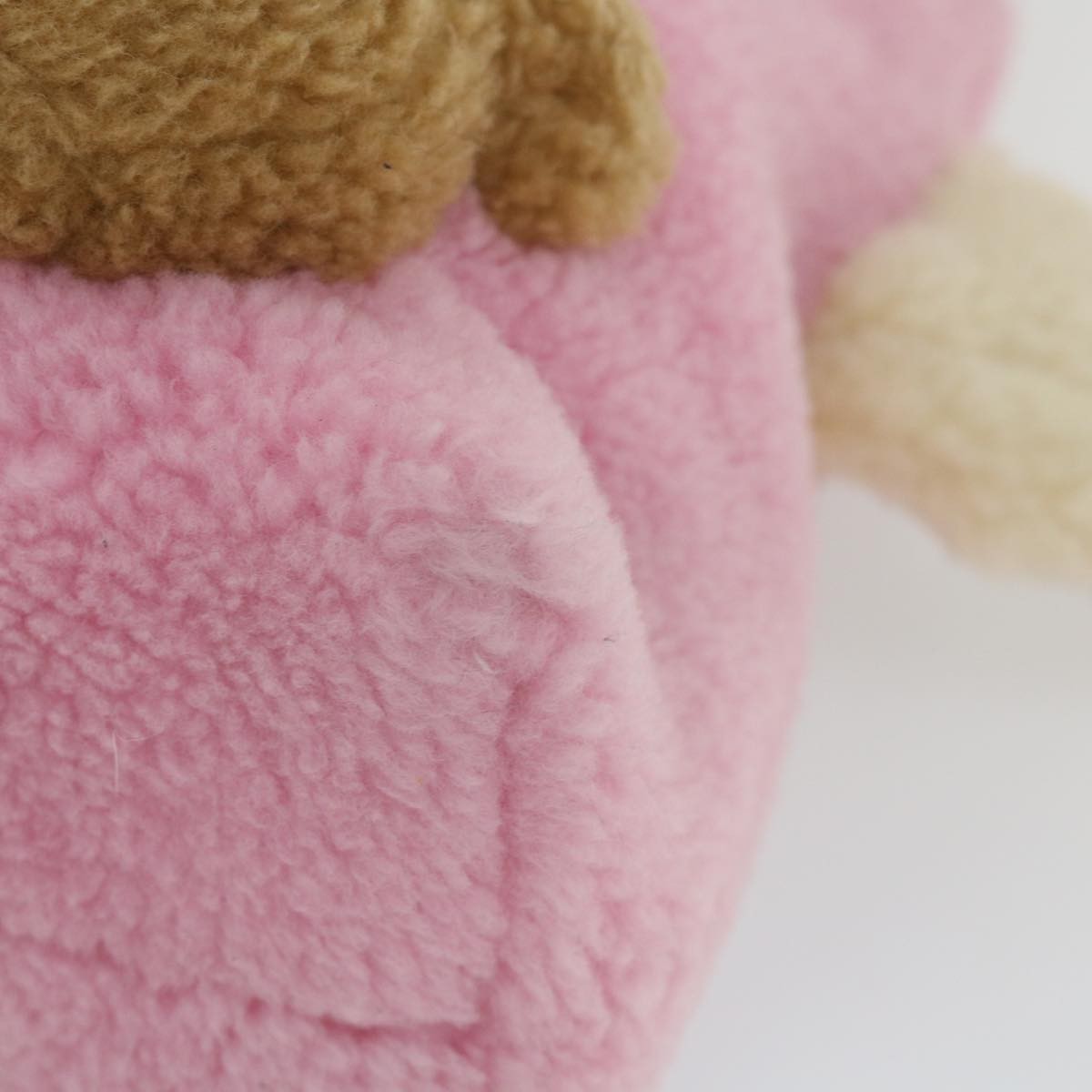 Gucci Flying Bear Handbag Wool, PINK, WOOL, Handbag