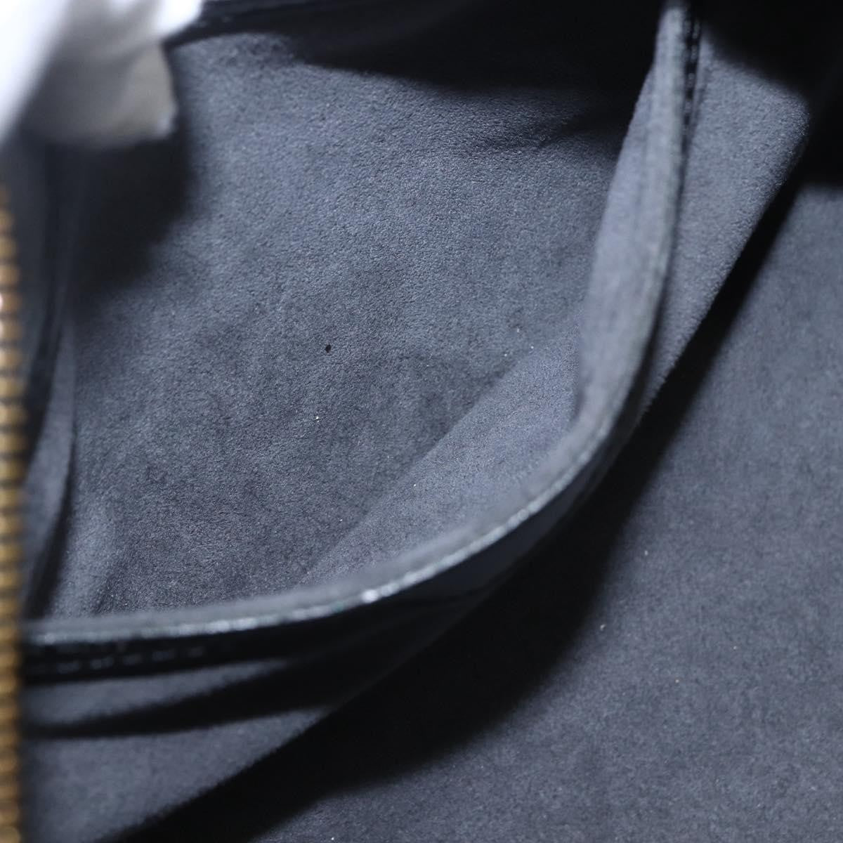 Louis Vuitton Soufflot Handbag Epi Leather, BLACK, LEATHER, Handbag