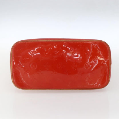 Louis Vuitton Houston Handbag Monogram Vernis, RED, PATENT_LEATHER, Handbag