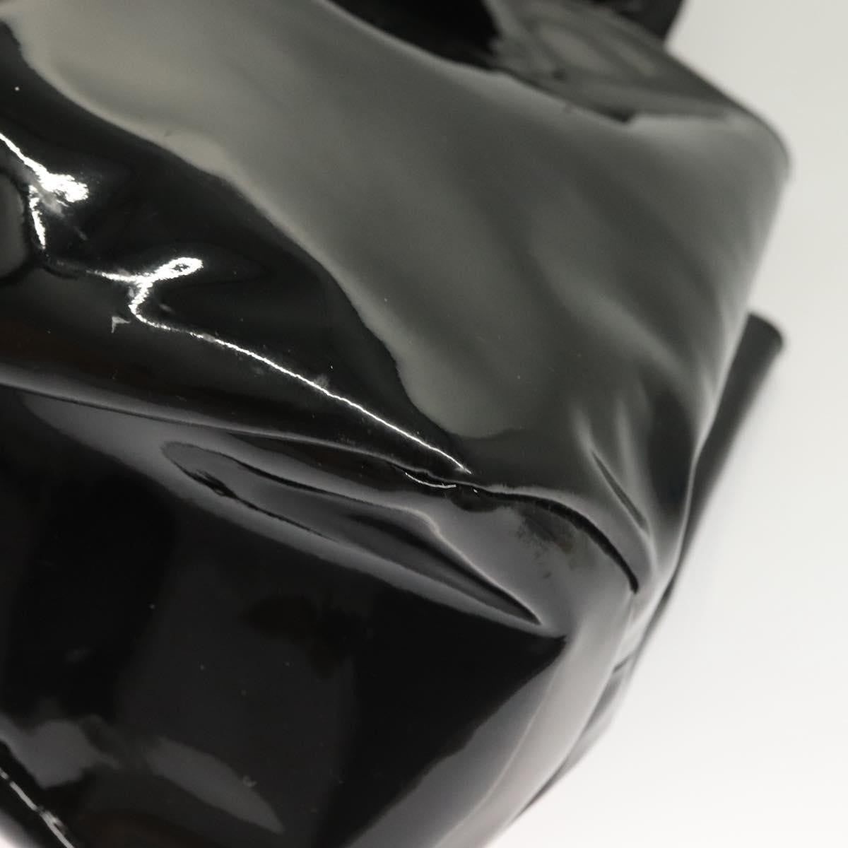 Salvatore Ferragamo Vala Handbag Patent leather, BLACK, PATENT_LEATHER, Handbag