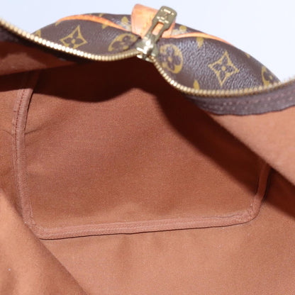 Louis Vuitton Keepall Bag Monogram Canvas, BROWN, CANVAS, Travel bag