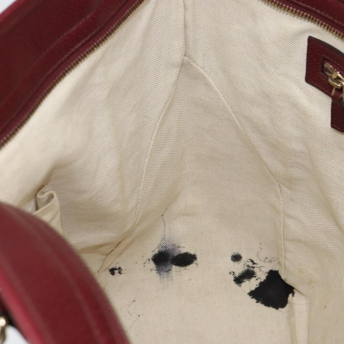 Gucci Bree Tote GG Canvas with Leather, BEIGE, CANVAS, Tote bag