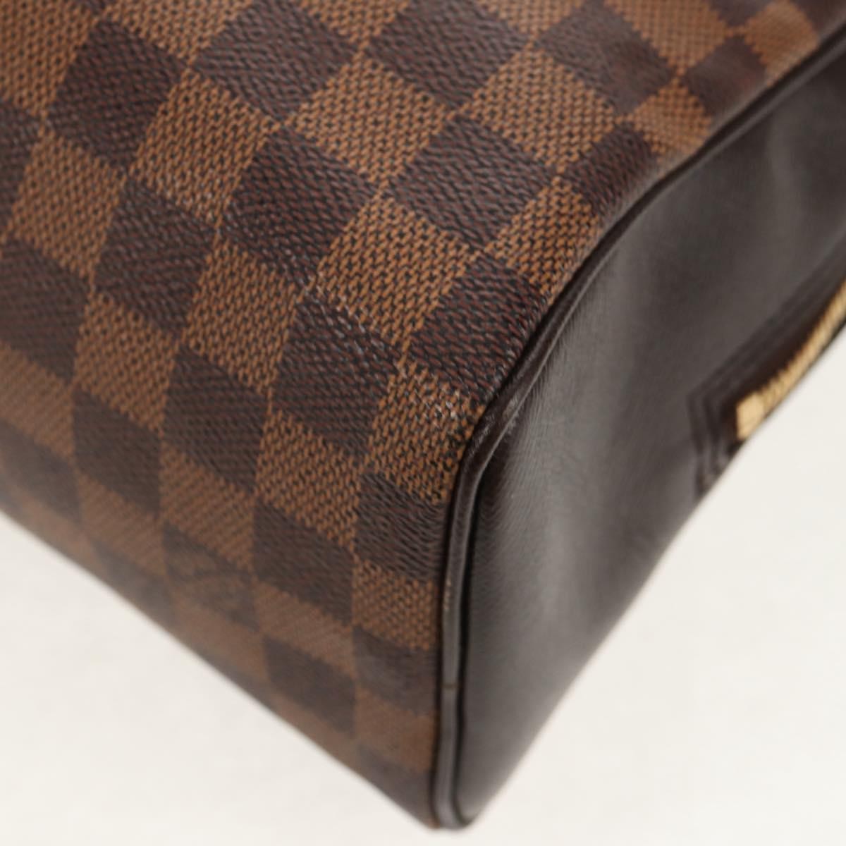 Louis Vuitton Brera Handbag Damier, BROWN, CANVAS, Handbag