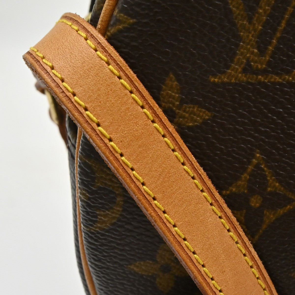 Louis Vuitton Blois Handbag Monogram Canvas, Brown, Canvas, Shoulder Bag