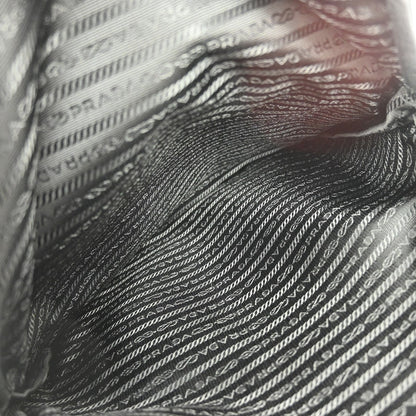 Prada Vintage Backpack Canvas, BLACK, CANVAS, Backpack