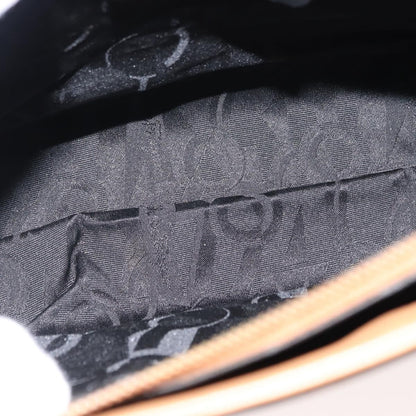 Salvatore Ferragamo Gancini Shoulder Bag Leather, BEIGE, LEATHER, Shoulder bag