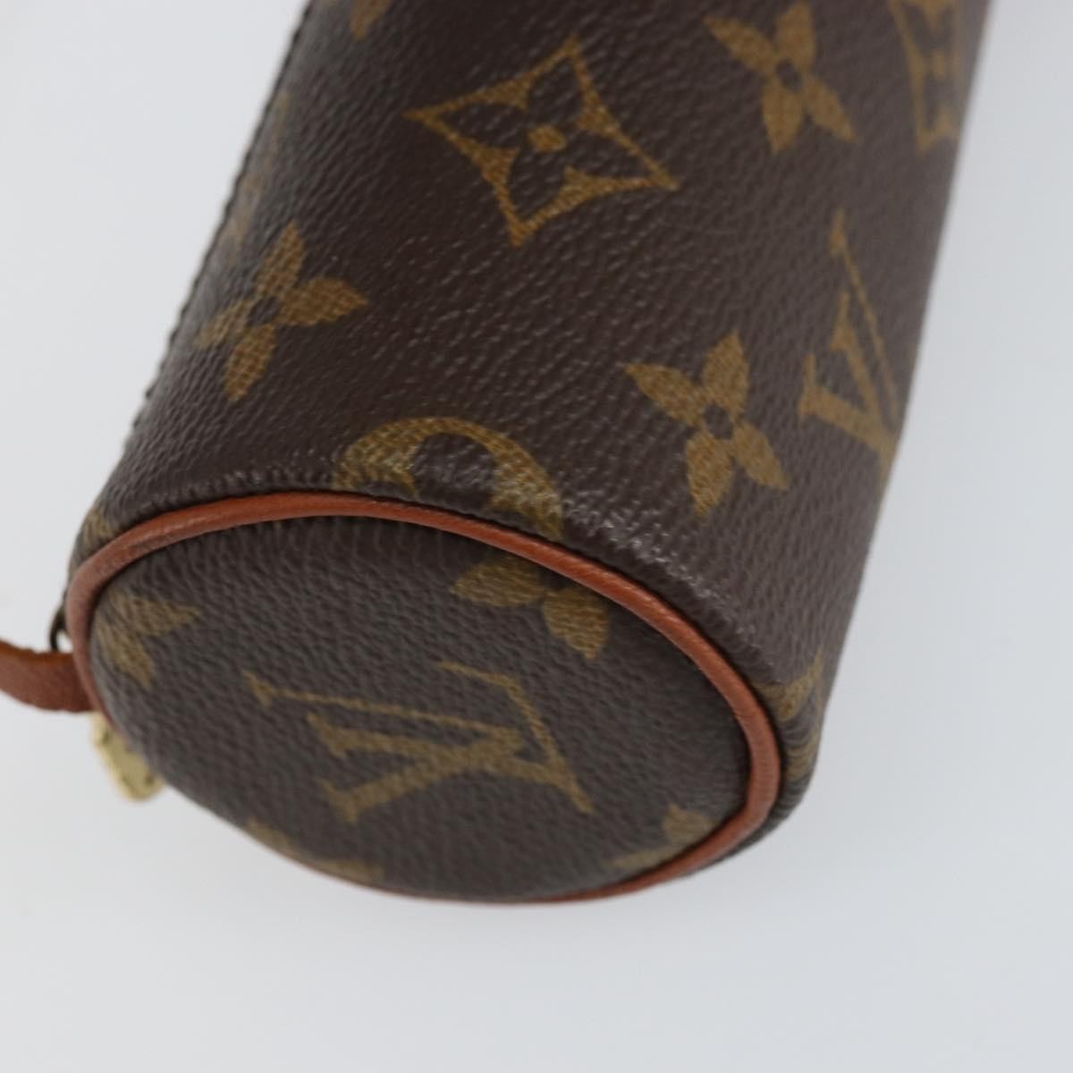 Louis Vuitton Papillon Pochette Monogram Canvas, BROWN, CANVAS, Clutche & pouche