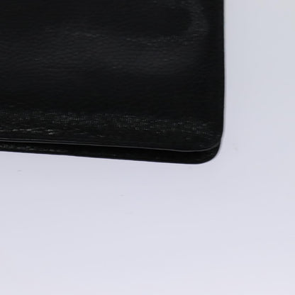 Christian Dior Vintage Chain Flap Shoulder Bag Leather, BLACK, LEATHER, Shoulder bag