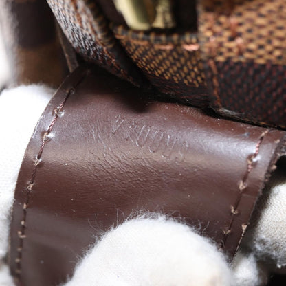 Louis Vuitton Naviglio Handbag Damier, BROWN, CANVAS, Shoulder bag