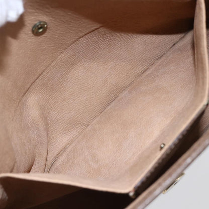 Gucci Sherry line pouch Canvas, BEIGE, PVC, Clutche & pouche